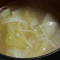 ヨシヨッシー's cooksnap of when they made キャベツとカニかまの簡単スープ♡.