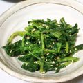 にゃんにゃんこん's cooksnap of when they made 大根の間引き菜のナムル.