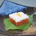 Nakatojias's cooksnap of when they made 明太子のゼリー寄せ山芋のせ.