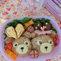 ぷぅにぃ's cooksnap of when they made キャラ弁★ツムツムハロウィン♡ダッフィー.
