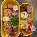 みぃちゃん愁緋's cooksnap of when they made ヒーリングっどプリキュア キャラ弁デコ弁.