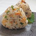 ｅｋ４'s cooksnap of when they made 天かす×ごま塩×葱のわさび風味おにぎり.
