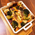 hokuhoku❁'s cooksnap of when they made 秋鮭のぎゅうぎゅう焼き風.