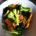 hitomin07's cooksnap of when they made ブロッコリーとかぼちゃの酒蒸し.