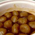 cafedog's cooksnap of when they made こんにゃくの味噌煮.