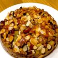 Hanachico's cooksnap of when they made ごろごろ贅沢♪さつま芋＆りんごケーキ.
