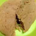 クックRY2IWL☆'s cooksnap of when they made レンジでほぼノンオイル米粉きな粉蒸しパン.