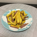 ☆こまっと☆'s cooksnap of when they made ホクホクさつまいもの素揚げ.