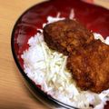 Sac’HiNa's cooksnap of when they made 新潟ご当地B級グルメ タレかつ丼.