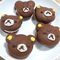 クックU39FBK☆'s cooksnap of when they made バレンタインに！リラックマのウーピーパイ.