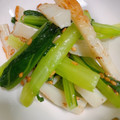 虎徹のママ's cooksnap of when they made ウマウマ！小松菜とちくわのナムル.