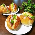 mami＊s's cooksnap of when they made バターロールで☆簡単たまごサンド.