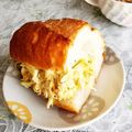 matiyo's cooksnap of when they made たっぷりスパイシーツナサンド.
