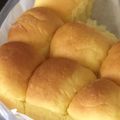 あずしん's cooksnap of when they made ふわっふわ♪かぼちゃミルクちぎりパン.