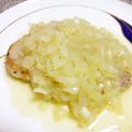 となかいとなこ's cooksnap of when they made 豚ロースの玉ねぎソース煮込み　簡単.