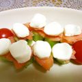 となかいとなこ's cooksnap of when they made スモークサーモンの簡単ピンチョス.