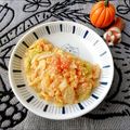 Newチヨコっと♪'s cooksnap of when they made 春キャベツとたらこのズボラ炒め煮びたし風.