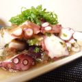 kaiko子's cooksnap of when they made ***タコ★梅紫蘇ソース和え***.