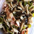 1男4女のママ's cooksnap of when they made ピーマンとしめじと魚肉ソーセージの和え物.