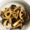 まゆお♪'s cooksnap of when they made 簡単でゴメンネ♪椎茸とレンコンの炒め物。.