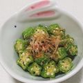 もぐ・ω・くま's cooksnap of when they made オクラの胡麻和え☆.