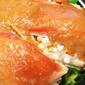 tchoupi's cooksnap of when they made タジン鍋で秋鮭のちゃんちゃん焼き.