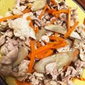とむ子。's cooksnap of when they made めっちゃ 美味い！豚肉とゴボウの甘辛煮！.
