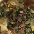 ma___111's cooksnap of when they made カニ玉キャベツの甘酢あんかけ.