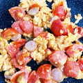 クロップホッパー's cooksnap of when they made トマトと卵のコンソメ炒め.