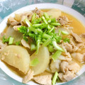 monmikiki's cooksnap of when they made 大根と豚肉のこってりみそ煮.