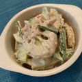 ねぇさん0210's cooksnap of when they made 蓮根ときゅうりとハムのサラダ.