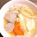 chobharu's cooksnap of when they made ふわふわ♪れんこんつくねのあったか鍋.