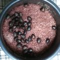 cyobindish's cooksnap of when they made 黒豆と玄米の赤ワインおこわ.