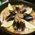 nana_tenjo's cooksnap of when they made 豪華・簡単！ムール貝のフライパンパエリア.