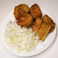 クックYFJTIG☆'s cooksnap of when they made じゅわとろ～スモークチーズ なすフライ.