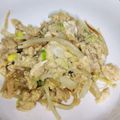 クックDFN2S4☆'s cooksnap of when they made もやしきゃべつツナの卵炒め★.