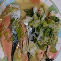 ほんちゃき's cooksnap of when they made フライパン1つ★甘塩鮭の中華蒸し.