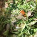 mugi_mame＊'s cooksnap of when they made 鶏肉のあったか味噌鍋.