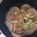 ばーこ４３'s cooksnap of when they made ご飯がすすむ✩豚バラと大根の甘辛煮.