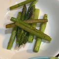 xMARILYNx's cooksnap of when they made アスパラガスのバター醤油炒め.