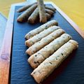 dalimix's cooksnap of when they made 【米粉】ごまの米粉スティッククッキー.