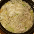 min☆___'s cooksnap of when they made 豚バラと白菜もやしたっぷりとろとろ豆乳鍋.