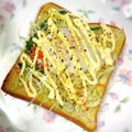 ☆なあなクック☆'s cooksnap of when they made 速攻！朝ご飯！！巣ごもり卵トースト.
