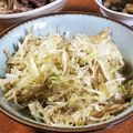低カロ探検隊's cooksnap of when they made 茗荷とキャベツのごまポン和え.