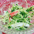 みっくママ's cooksnap of when they made 豆苗とカニカマのワサビマヨ.