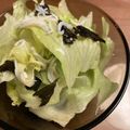 ななお_k's cooksnap of when they made ごま油香る♡レタス×しらす×海苔サラダ.