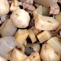 左官屋の奥さんです's cooksnap of when they made こんにゃくたけのこ 煮物.