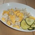 きらり流れ星's cooksnap of when they made 卵だけのシンプルチャーハン☆.