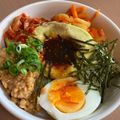 ♡JyuRiku♡'s cooksnap of when they made 効果音で作るコリアン納豆ごはん.