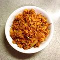 うさきゃっと's cooksnap of when they made 簡単★パラパラキムチチャーハン★.
